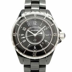 Chanel J12 H0682 Black Dial Watch for Men and Women